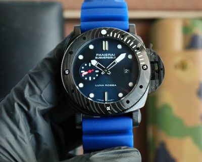 Panerai 45MM 316L Steel Automatic Movement Green Luminescene Watch